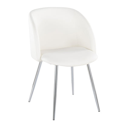 Fran Contemporary Chair in Gold Metal and Black Velvet   - Set of 2