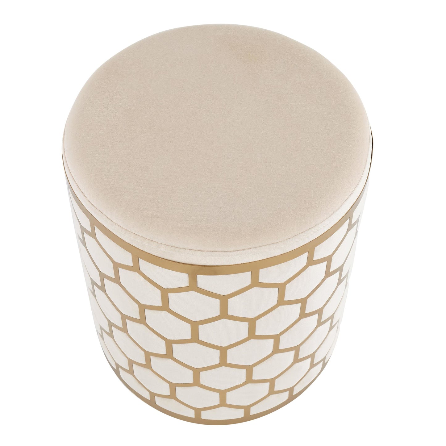 Honeycomb Ottoman