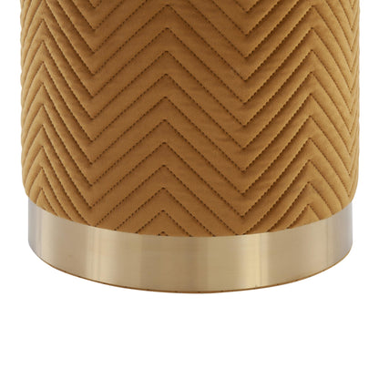 Marla Chevron Ottoman