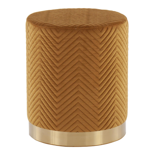 Marla Chevron Ottoman