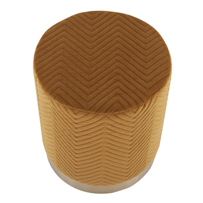 Marla Chevron Ottoman