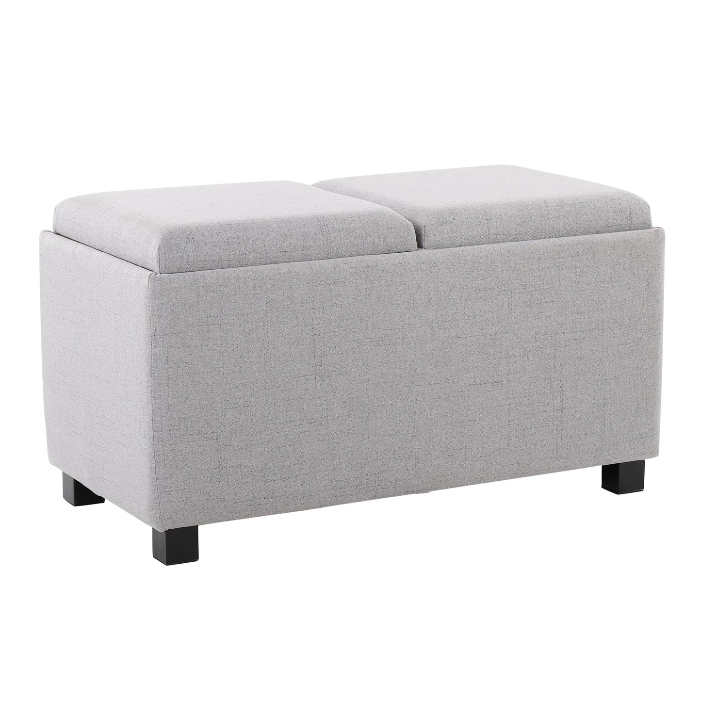 Marlo DLX Nesting 3-Piece Tray Ottoman Set