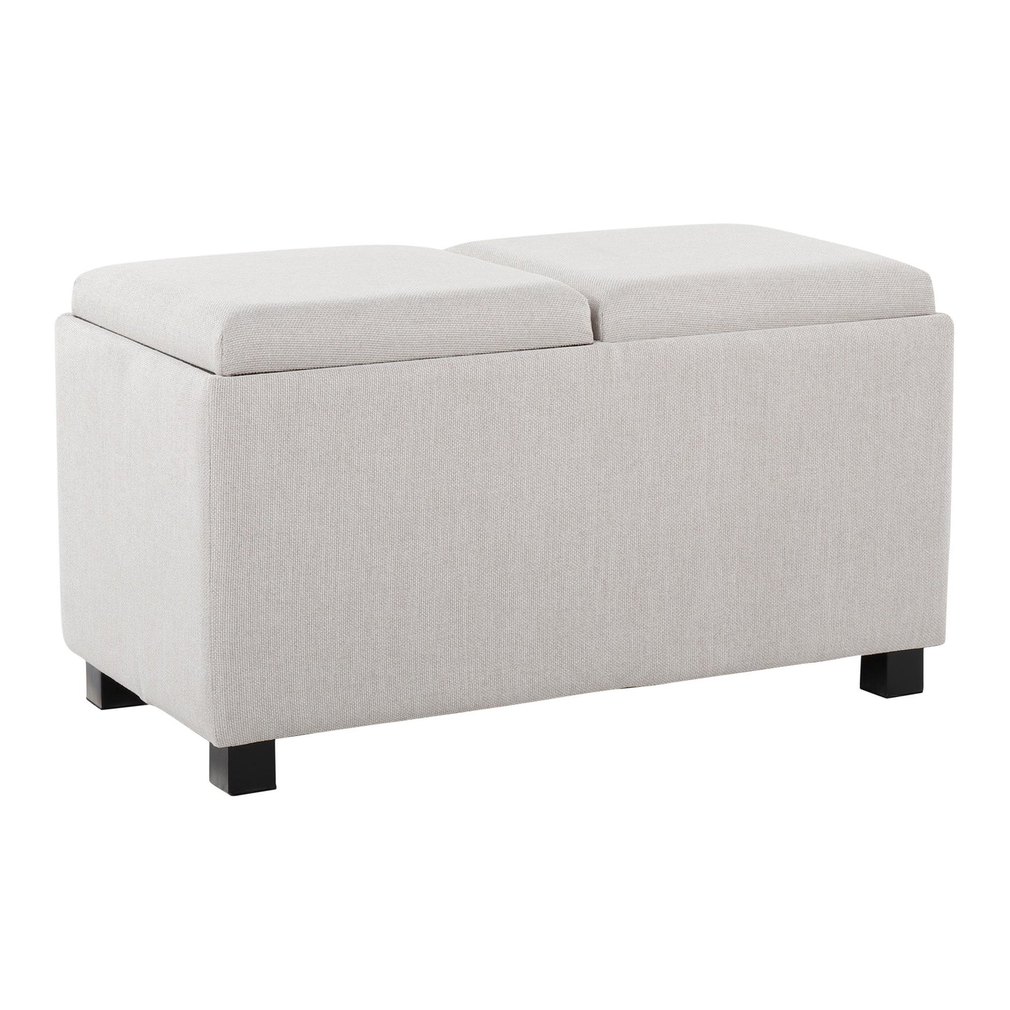 Marlo DLX Nesting 3-Piece Tray Ottoman Set