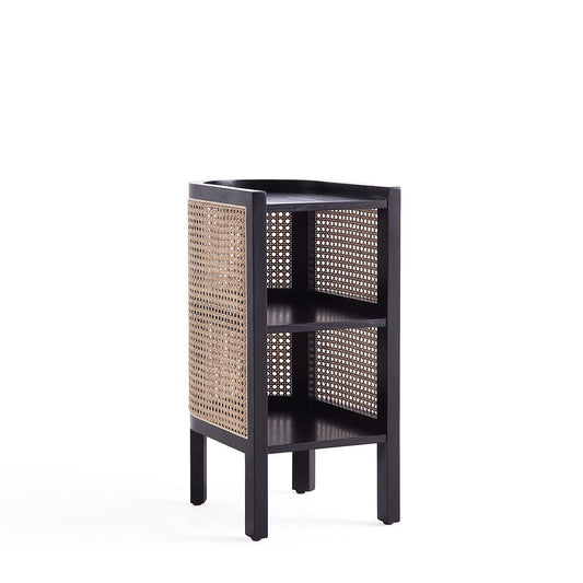 Manhattan Comfort Versailles Cane End Table