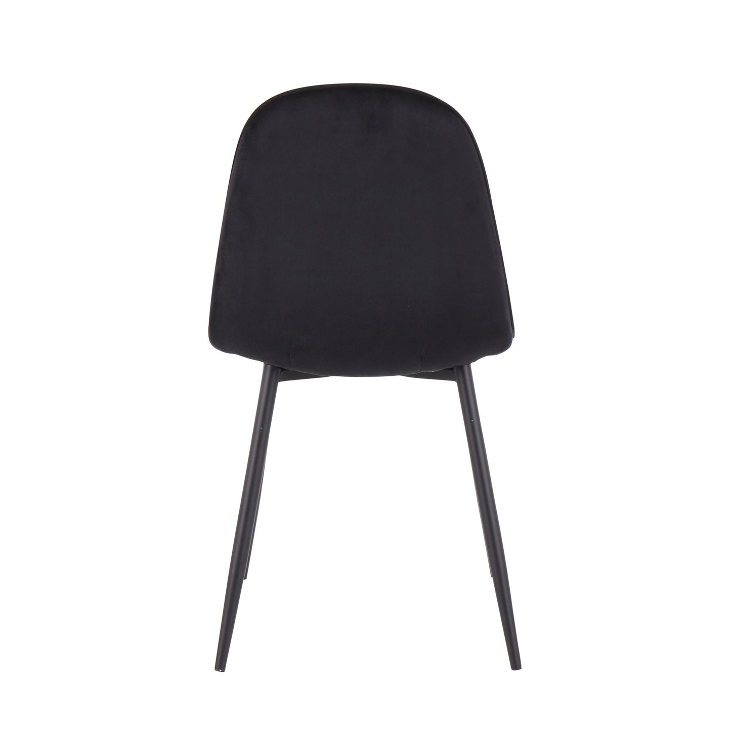 Pebble Contemporary Chair in Gold Steel and Beige Fabric   - Set of 2