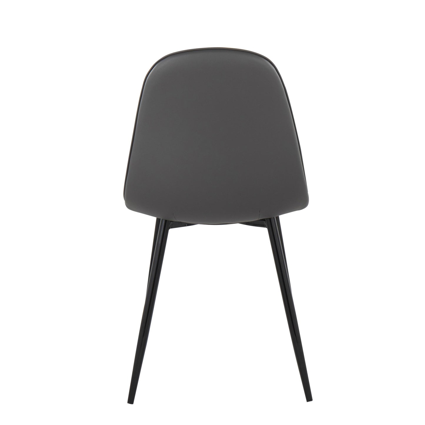 Pebble Contemporary Chair in Gold Steel and Beige Fabric   - Set of 2
