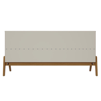 Manhattan Comfort Mid-Century Modern Gales 63.32 Sideboard with Solid Wood Legs