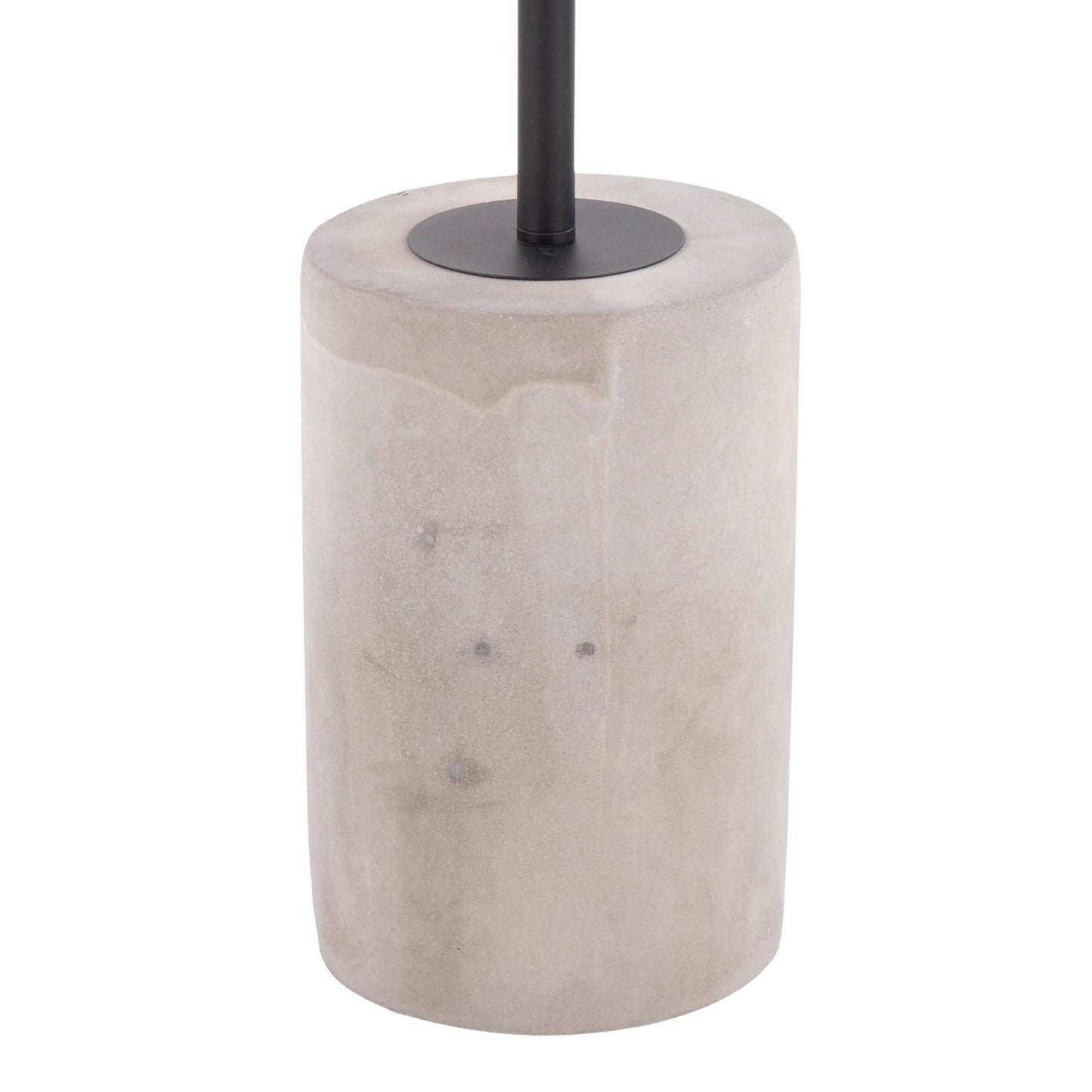 Symbol Contemporary Side Table in Gold Metal and White Marble