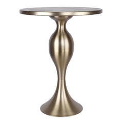 Ashland 24" Contemporary Metal Accent Table in Gold Metal from Grandview Gallery