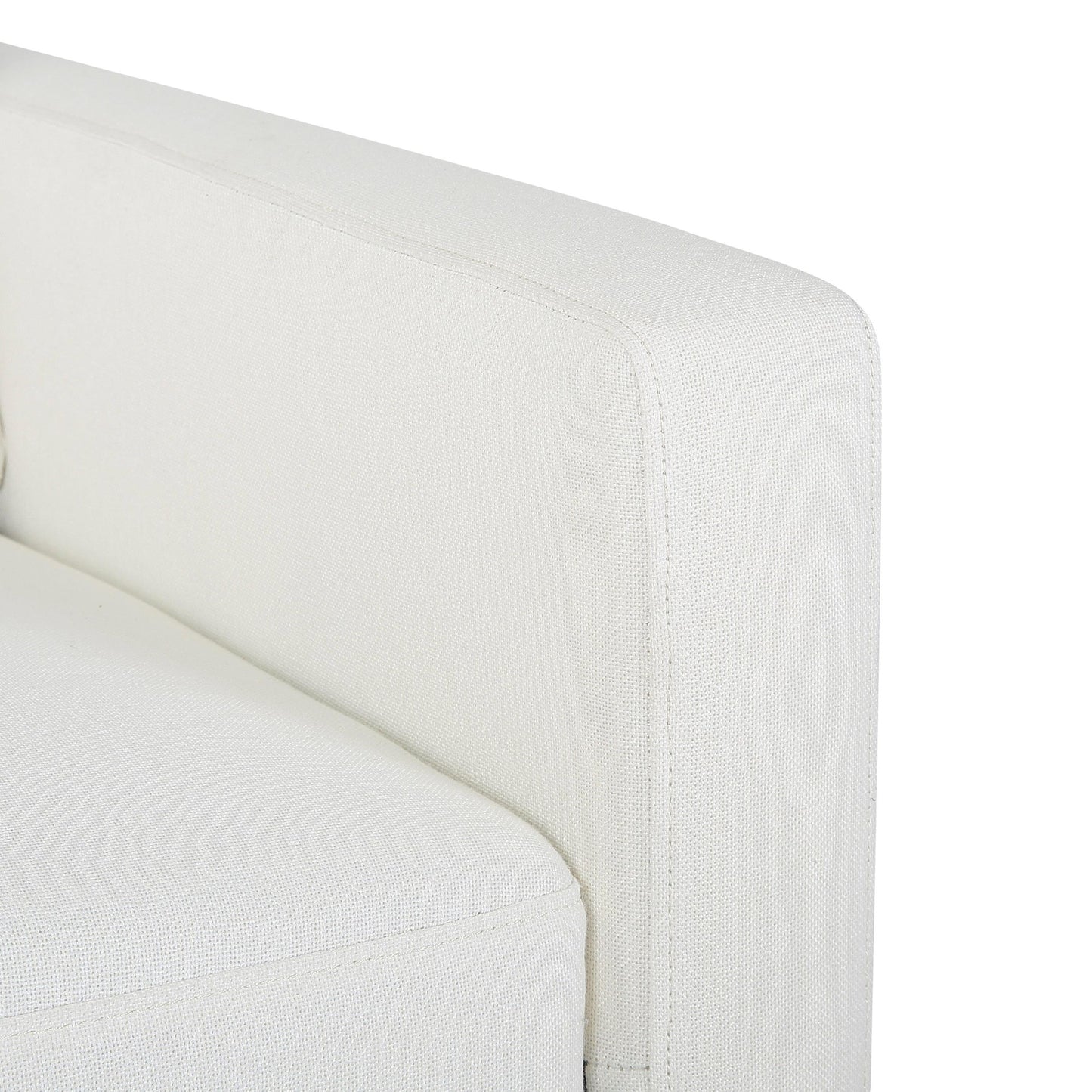 Wendy Contemporary Accent Chair in Black Wood and Grey Fabric by LumiSource