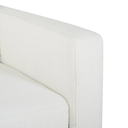 Wendy Contemporary Accent Chair in Black Wood and Grey Fabric by LumiSource
